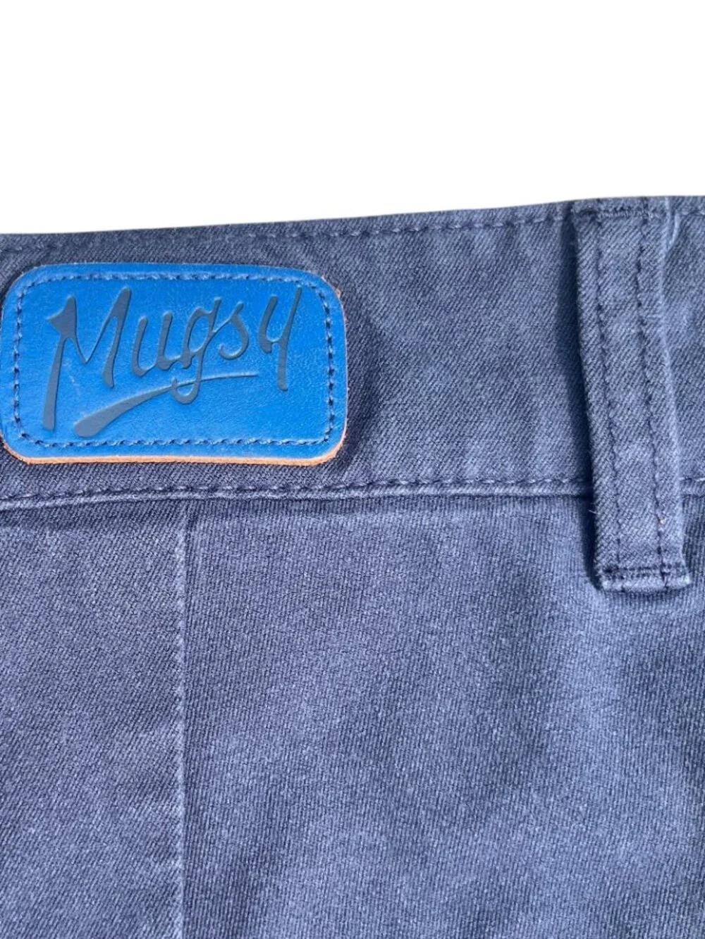 Mugsy Morgans Navy Chino Shorts Men's 32 7in EUC